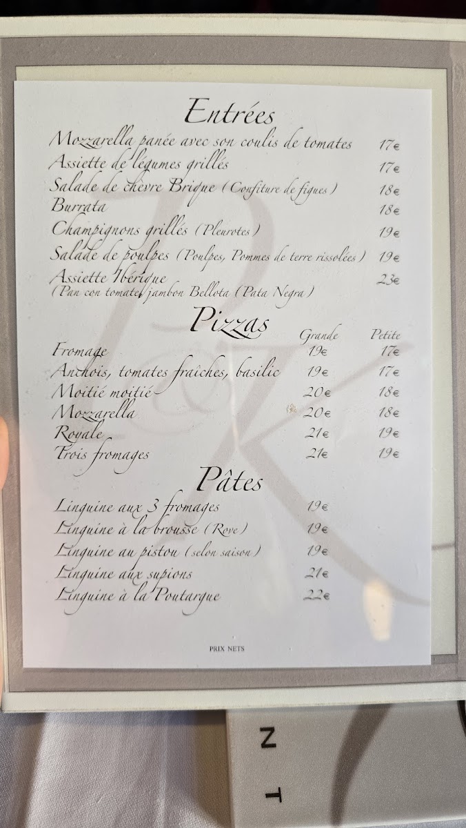 Menu Paule & Kopa-1
